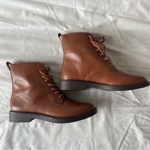 Madewell Evelyn lace up boot size 7.5